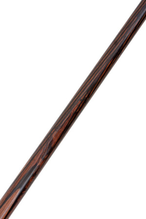 Кий для русского бильярда мастера Арисова Дунай, цельный (бакотэ, эбен, граб)
