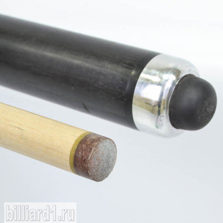 Бильярдный кий для русского бильярда Варяг, двухсоставной (граб, черный граб, дуб)