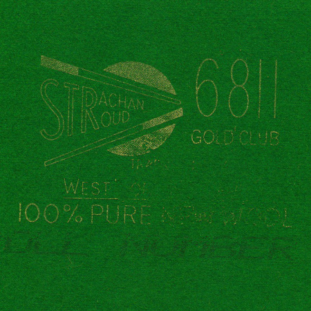 Бильярдное сукно для снукера Milliken Strachan 6811 Original Club, 196 см (оливковый зеленый)
