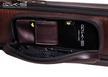 Кейс QK-S Captain 2x2 (коричневый алигатор)