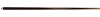 Бильярдный кий для русского бильярда Черный клевер венский запил, двухсоставной (палисандр, граб)
