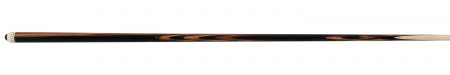 Бильярдный кий для русского бильярда Алион двухсоставной, 9 запилов (черный граб, зебрано, граб)